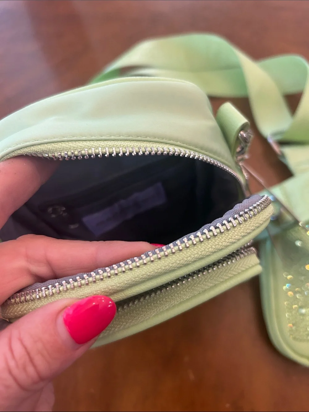 Madden Girl compact crossbody